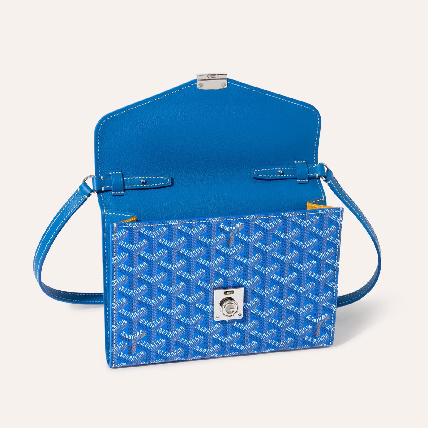 Goyard Chypre Wallet-Pouch Sky Blue - Image 4